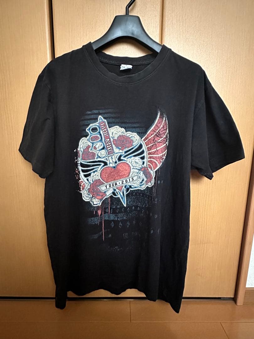 ボン・ジョヴィ TOUR 2015 レアTシャツ 90's vintage】 BON JOVI