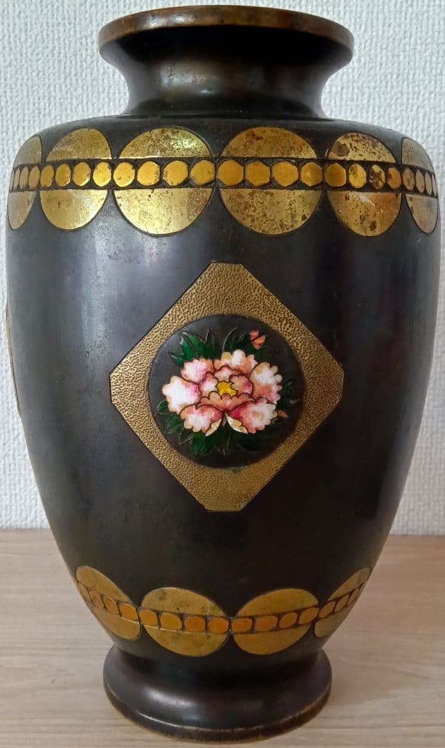 つぼ 花瓶 七宝焼 アンティーク コレクション - メルカリ