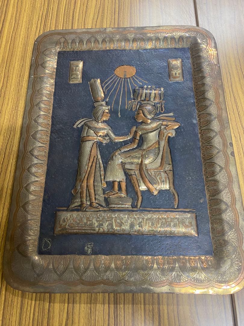 鷲壁掛け家宝銅真鍮アンティーク骨董蚤の市デコトラビンテージ