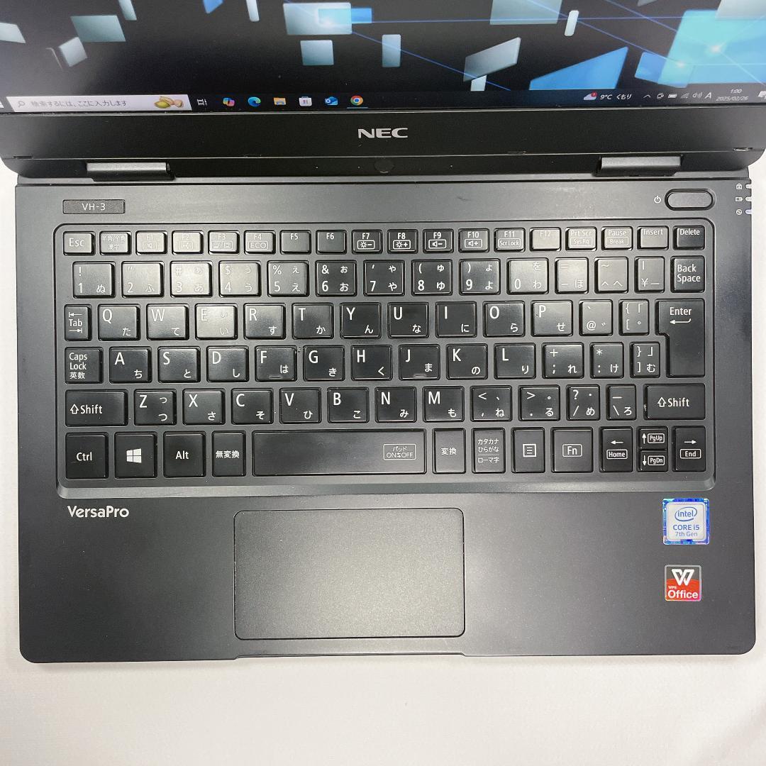 超コンパクト12.5】NEC VersaPro 超軽量 ノートPC 8GB