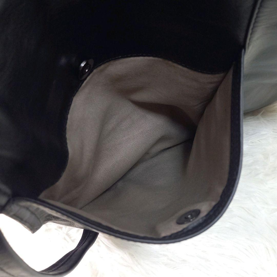 【美品】イアパピヨネ 牛革 ぺたんこ トート ショルダーバッグ 2way A4可