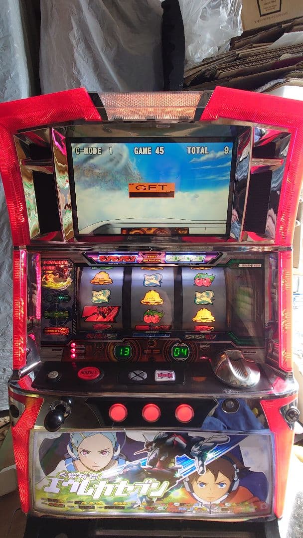 パチスロ実機 エウレカセブン 初代機