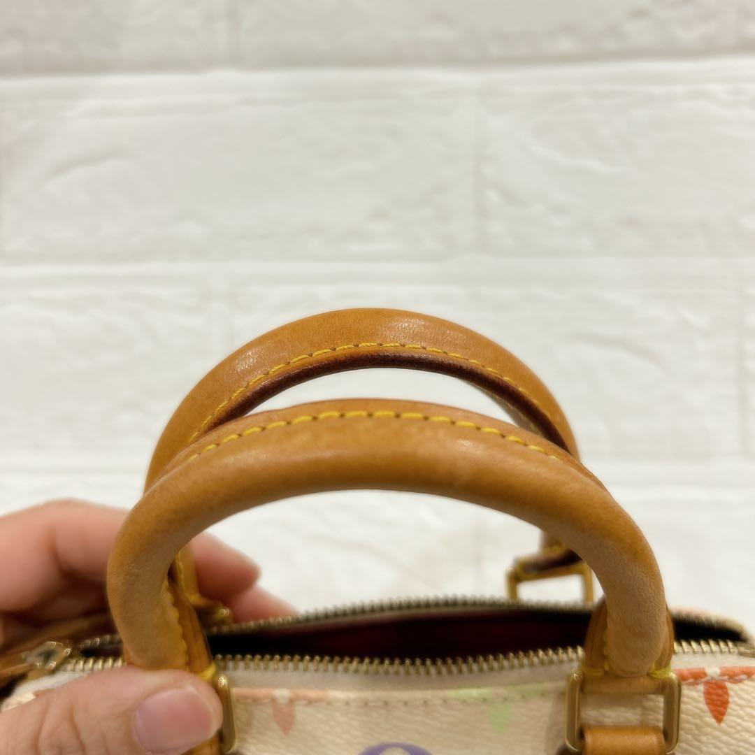 Louis Vuitton スピーディーミニ　 ホワイト/マルチカラー