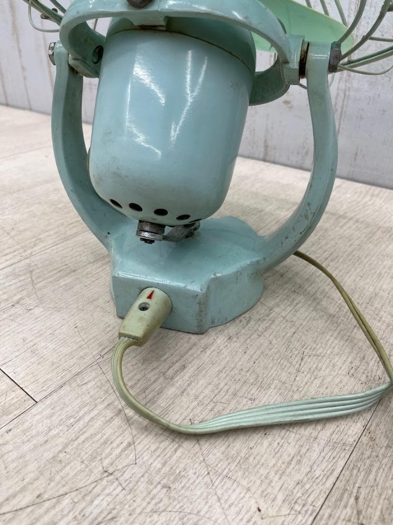 昭和レトロ ナショナル 天井吊り下げ扇風機 30RI 動作確認済 リモコン付き