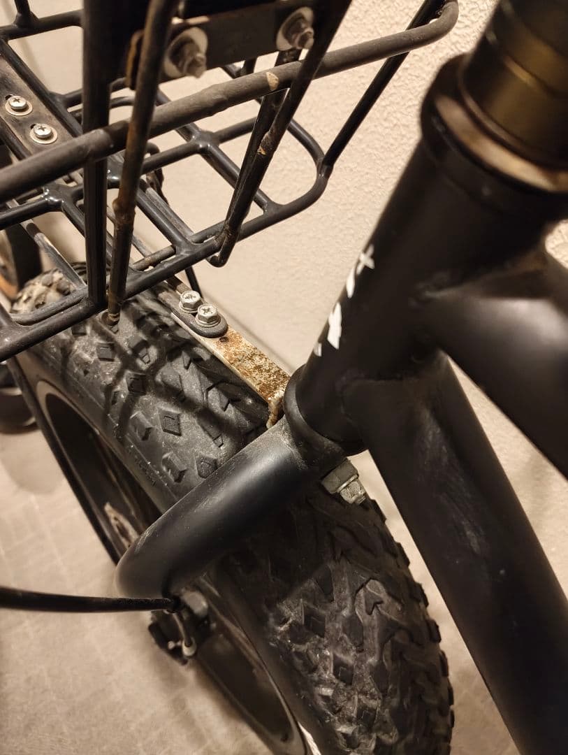 写真追加　bronx 20インチ　ファットバイクバスケット付き　引き取り限定