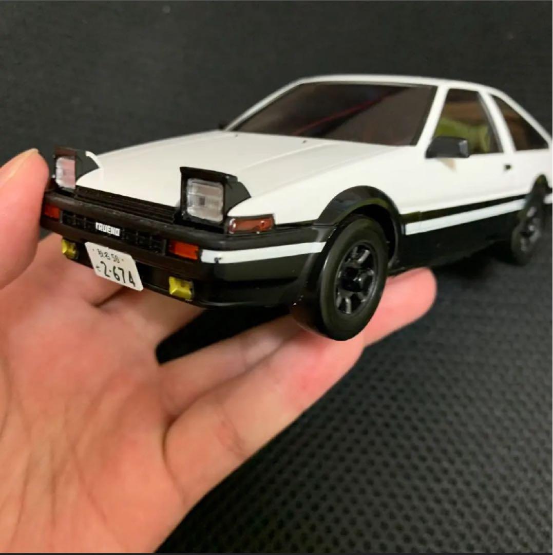 京商ミニッツ MFゴースト86、頭文字Dスプリンタートレノ、カマロ、LED