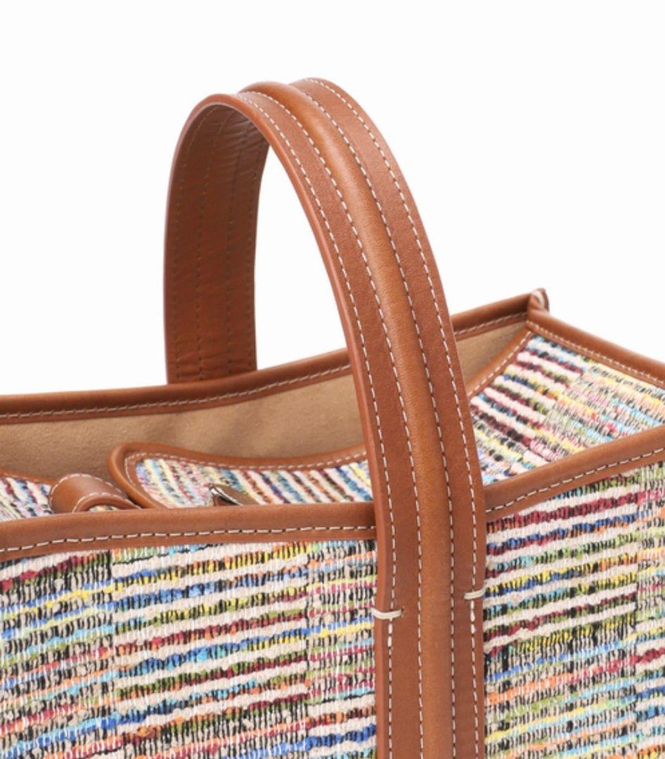 IENA購入★A VACATION・SEE SAW BAG LINE CHECK