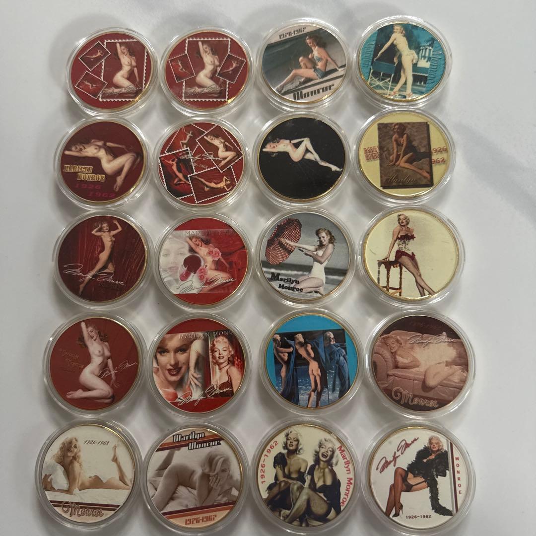 マリリン・モンロー記念メダル20コインセット