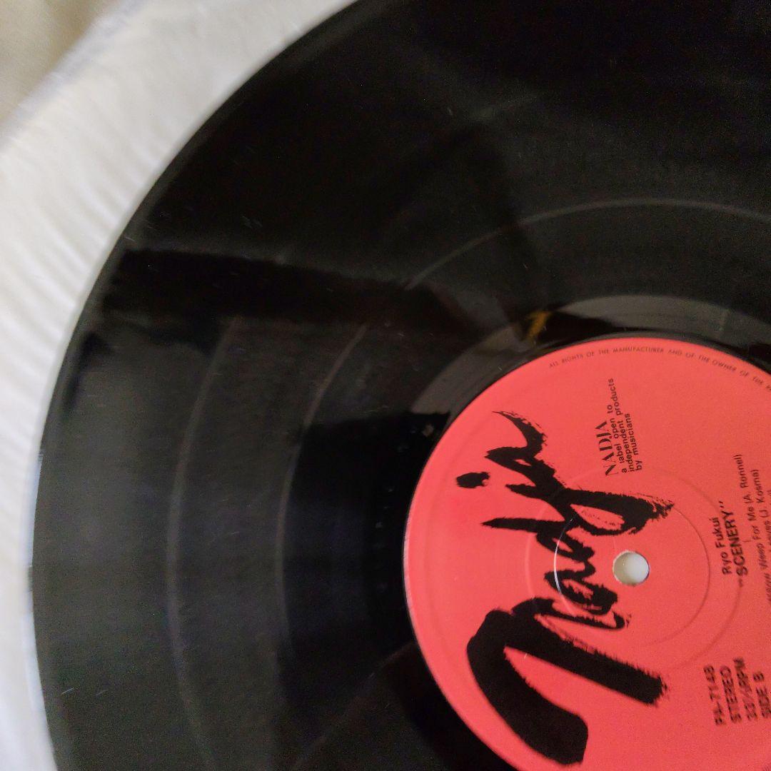 LP 帯付 福居良　福居良 トリオ　シーナリイ Scene 　PA-7148