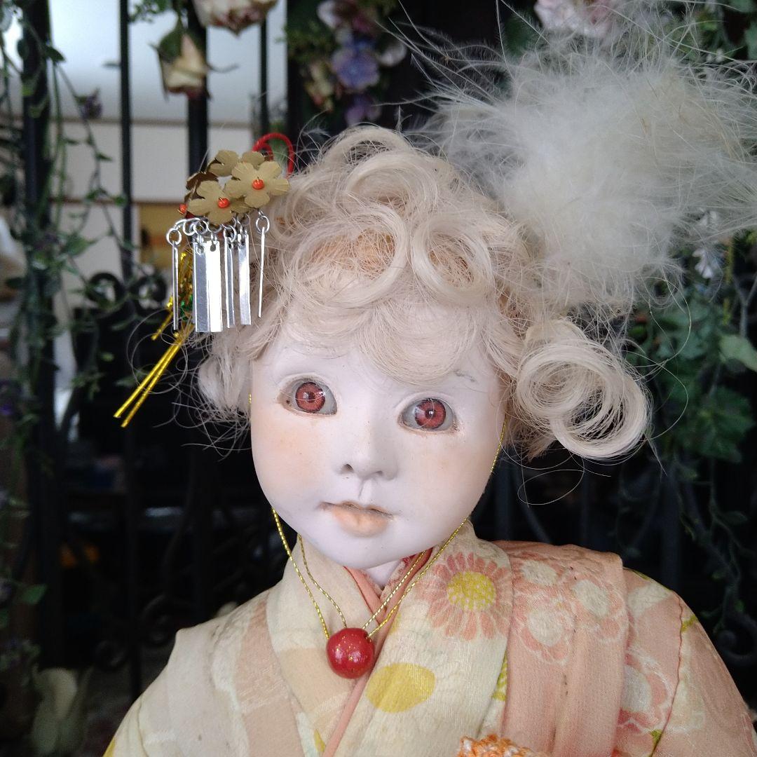 希少ビスクドール 創作人形 全てHandmade、キュートでお茶目な大道芸