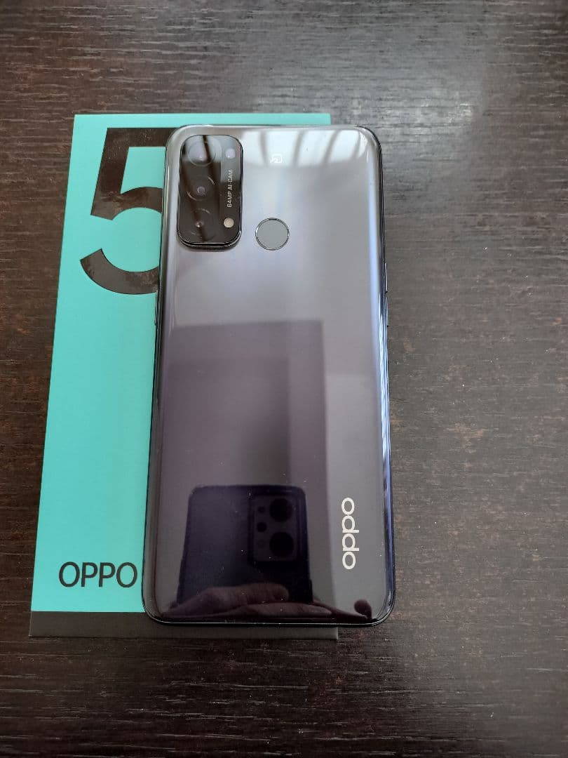 OPPO Reno5 A シルバーブラック 128 GB SIMフリー
