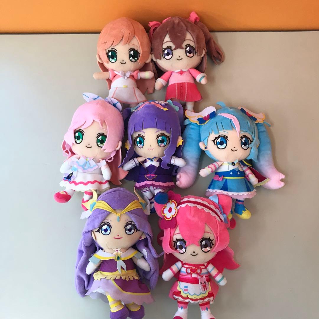 プリキュア キュアフレンズぬいぐるみ まとめ売り 7点 ※ばら売り不可