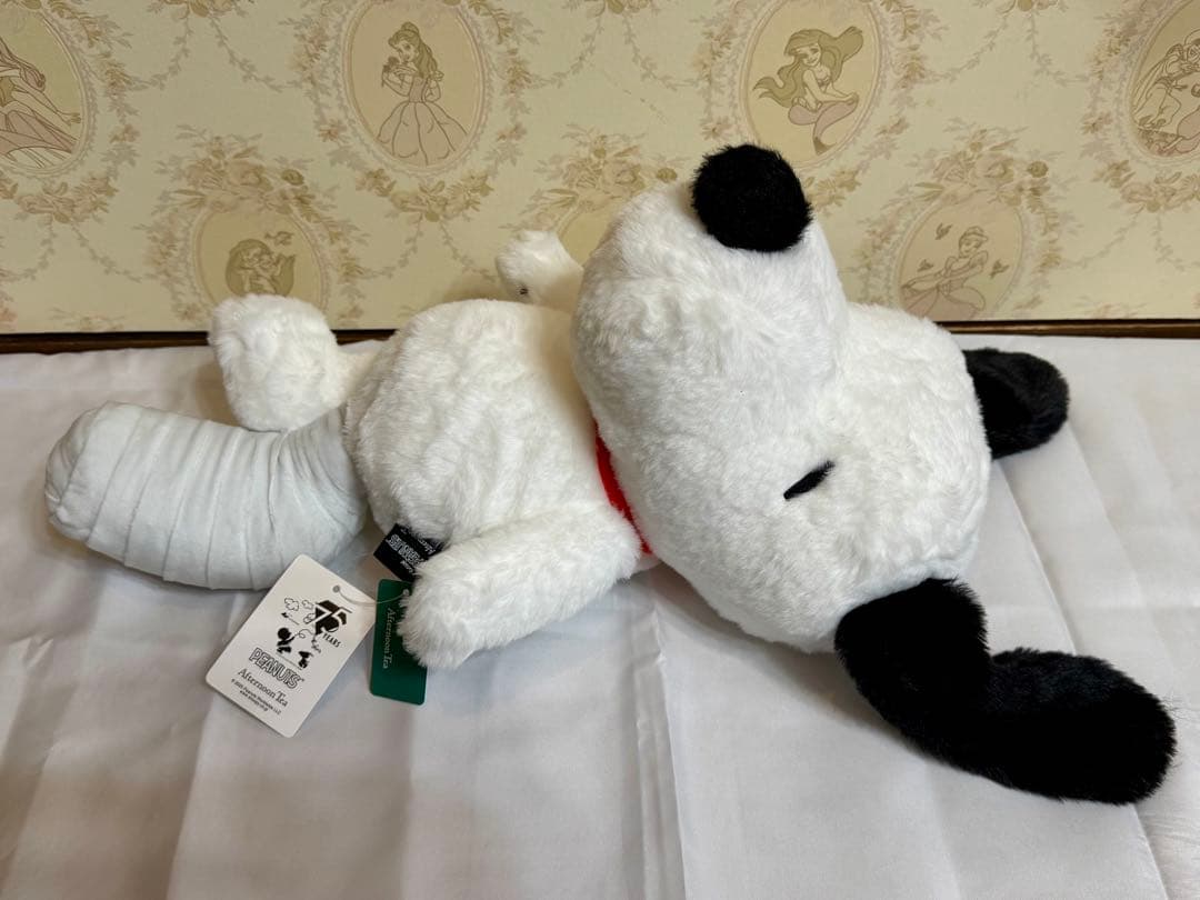 【未使用】Aftenoon Teaひざ乗りクッション ぬいぐるみ ギブス