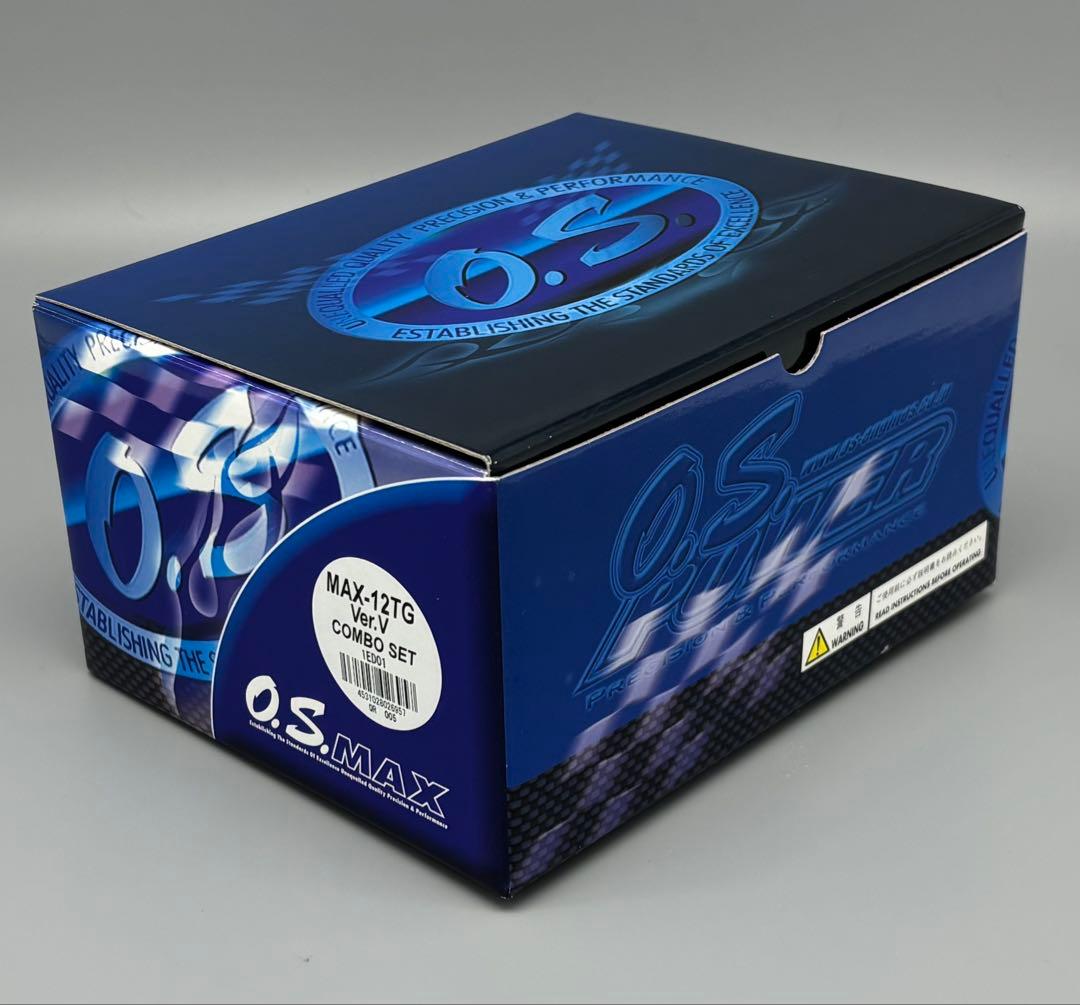OSエンジン12TG Ver.5コンボセット、3Dクラッチ、エンジンマウント MAX