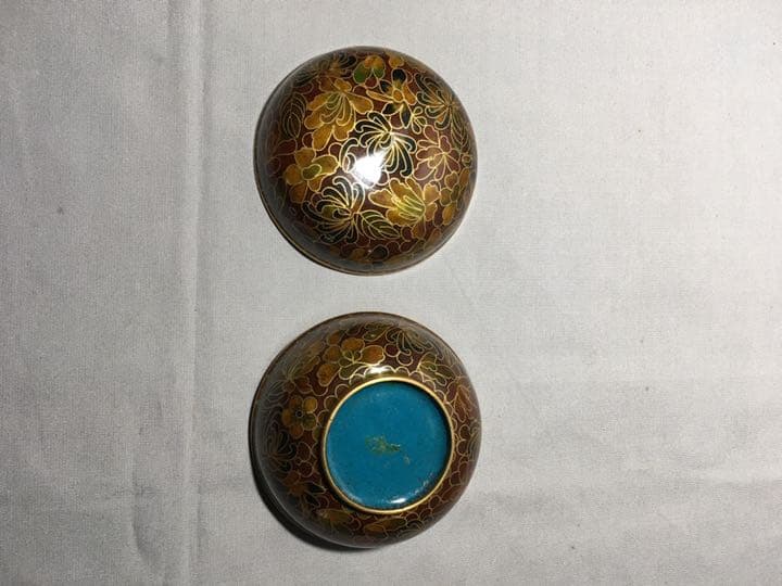 【茶道具】表千家 13代 即中斎箱書き 七宝丸香合 香合148148