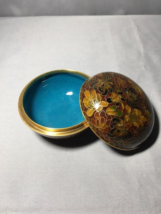 【茶道具】表千家 13代 即中斎箱書き 七宝丸香合 香合148148