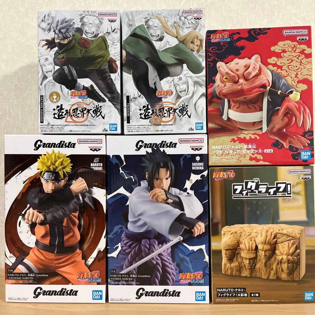 ナルト 造形忍界大戦 フィグライフ! Grandista まとめ売り NARUTO