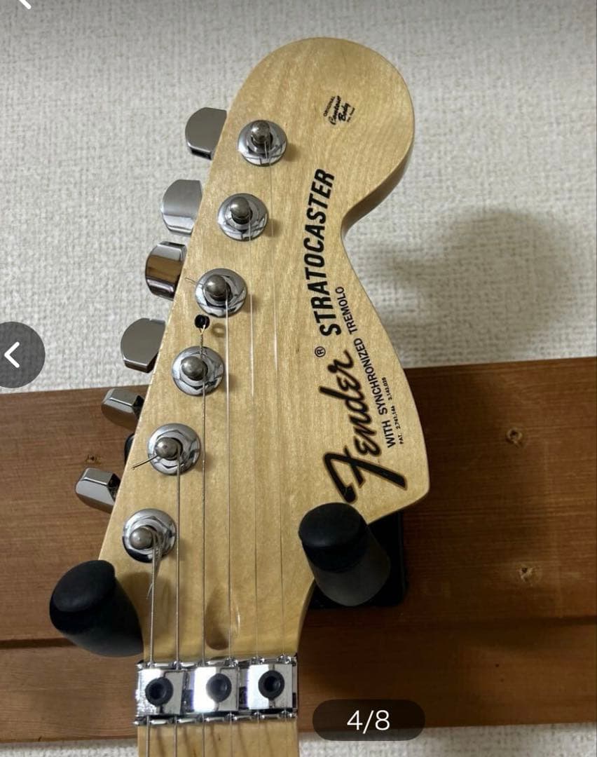 フェンダーストラトラージヘッドスキャロップ フライドローズリッチー