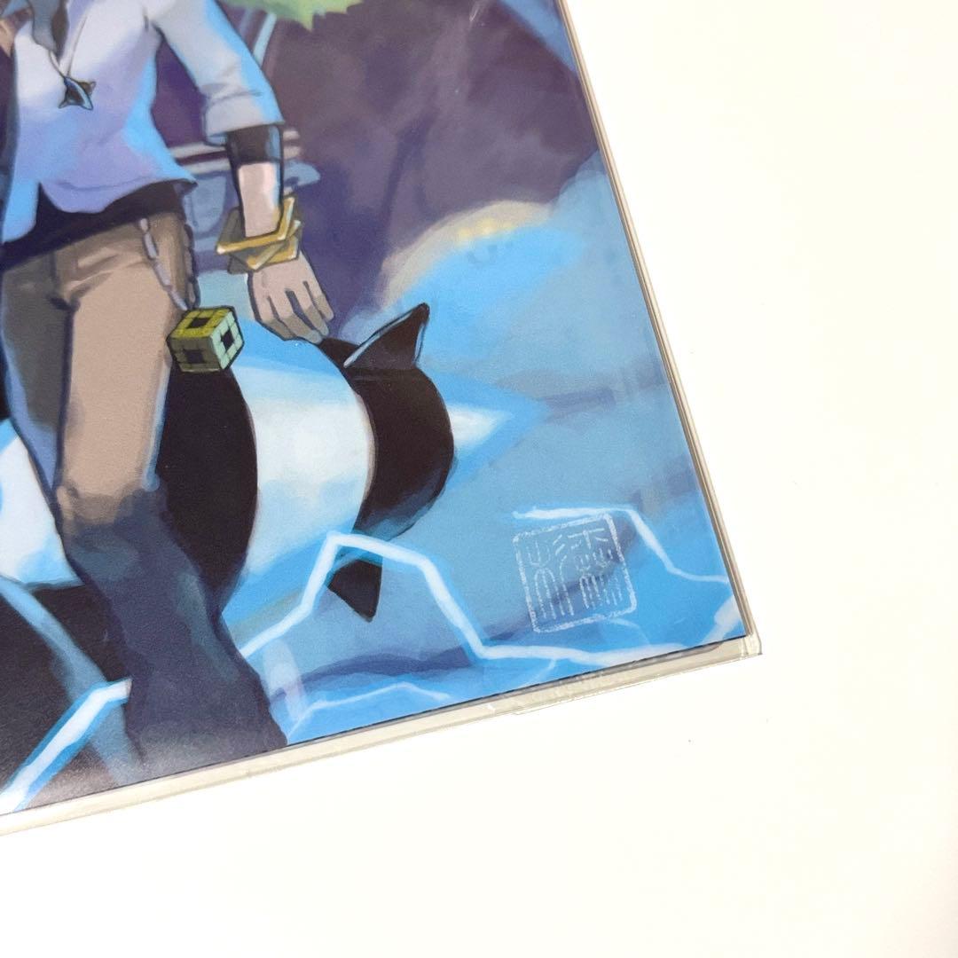 匿名配送】ポケモン N ゼクロム レシラム クリアファイル 2枚セット