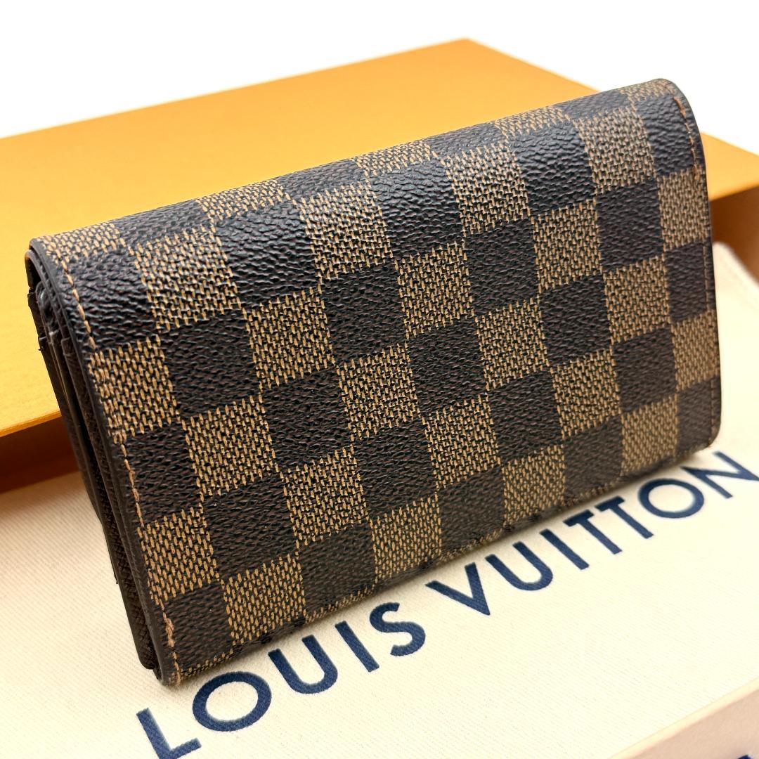 ルイヴィトン ダミエ ポルトモネ ビエトレゾール L字ファスナー ＃226