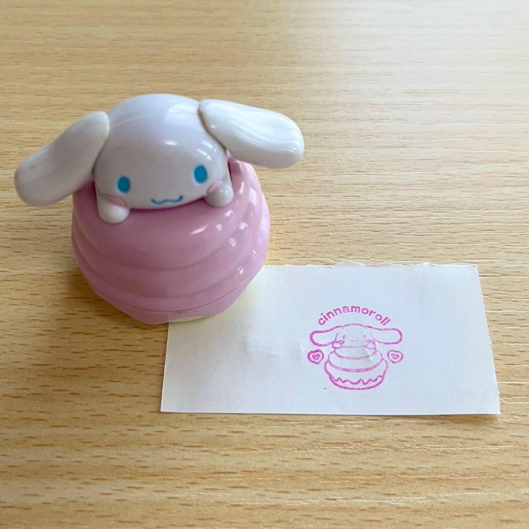 レア！入手困難・廃盤】平成レトロ！シナモロール スタンプ シナモン