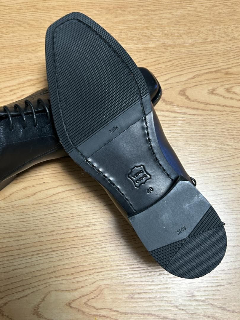 42NDHIGHLAND メンズ ストレートチップ　ブラック