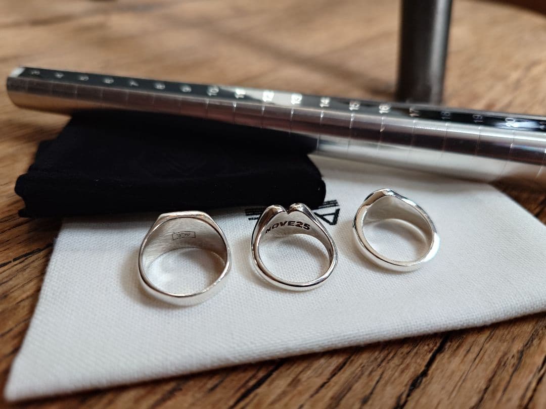 ACE by monizane ＋a シグネットリング計3点＋バンクローバー1点