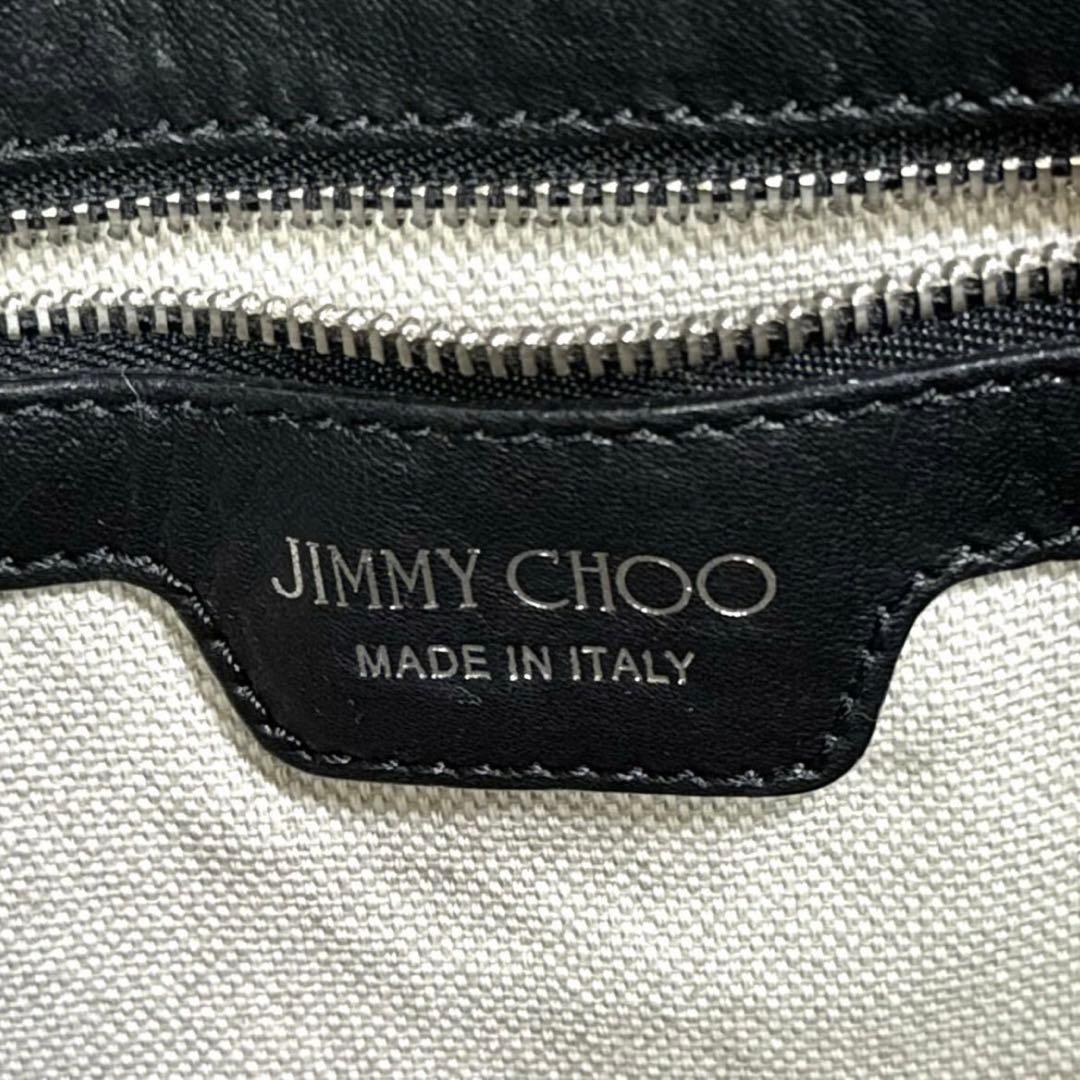 専用品JIMMY CHOO SOFIA N/S BLACK スター ハンドバッグ