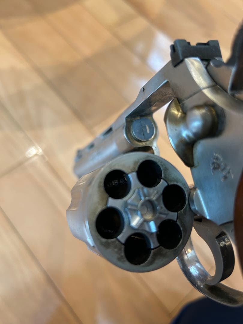 コクサイ　コルトパイソン　金属モデルガン　6インチモデル