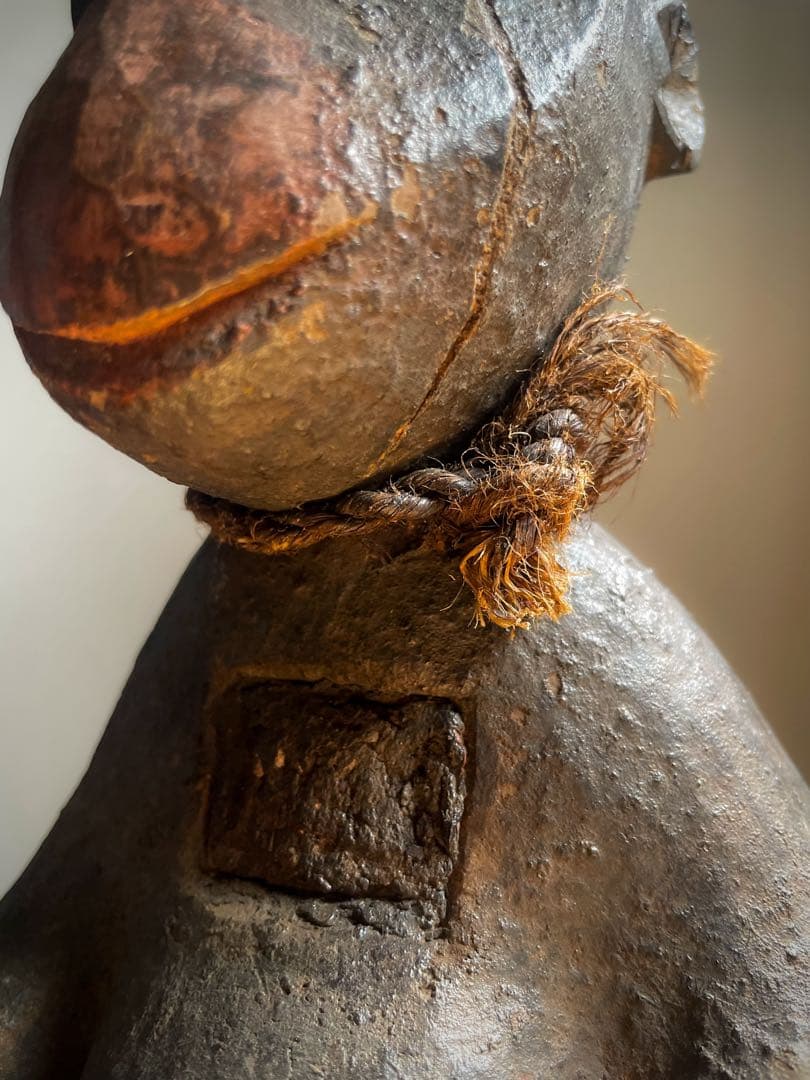 カメルーン ブル族 儀式 猿 木彫り アンティーク