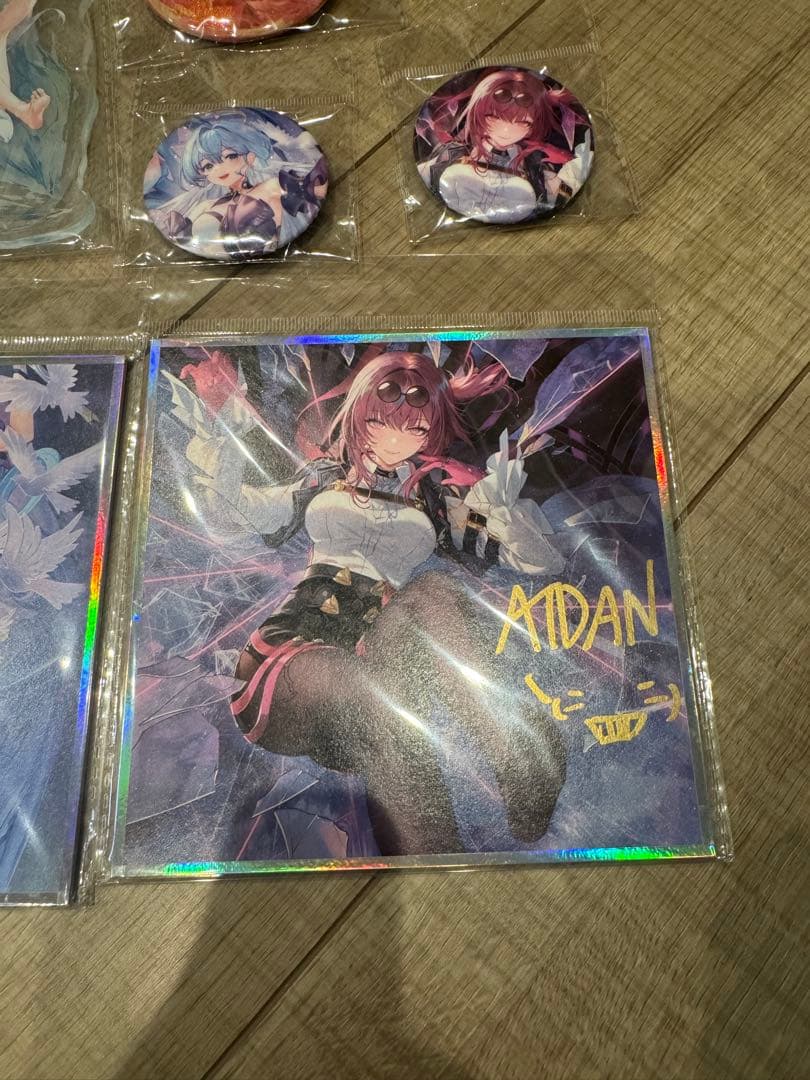 ATDAN 崩壊スターレイル 直筆サイン色紙グッズセット 花火 カフカ