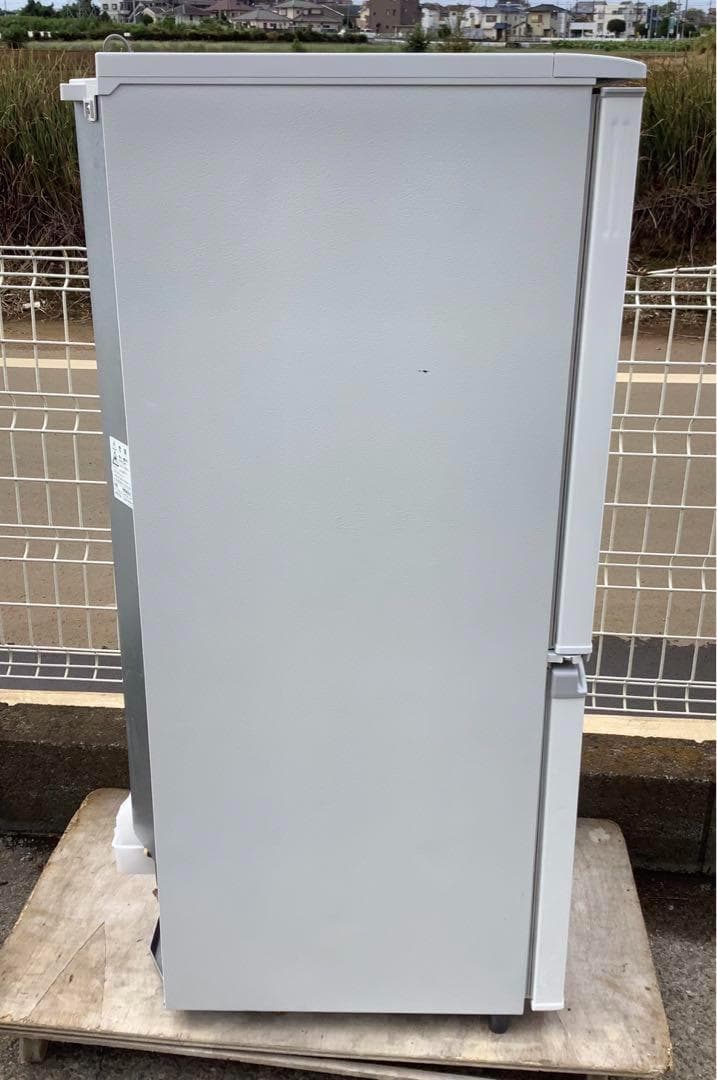 美麗 シャープ 2ドア冷蔵庫 SJ-14E7-KW 2020年製 137L