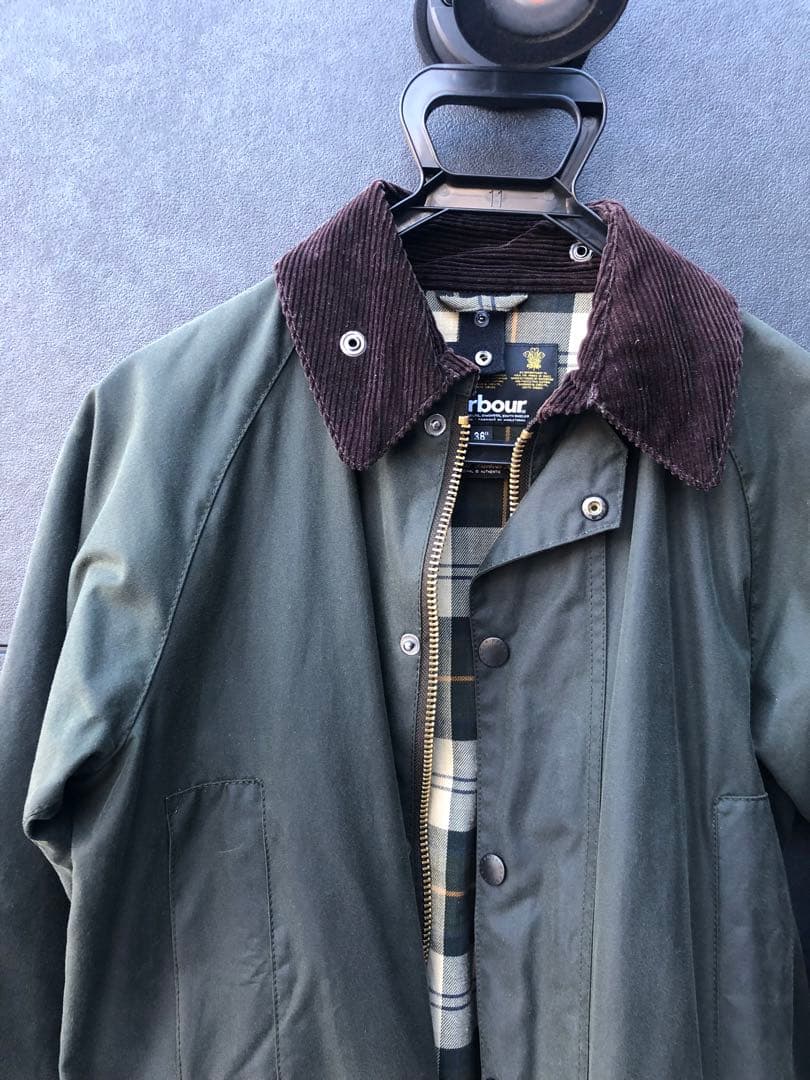 最終値下げ！極美品！Barbour ビューフォート　セージ　36