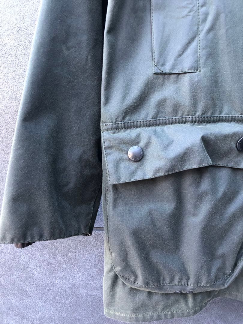 最終値下げ！極美品！Barbour ビューフォート　セージ　36