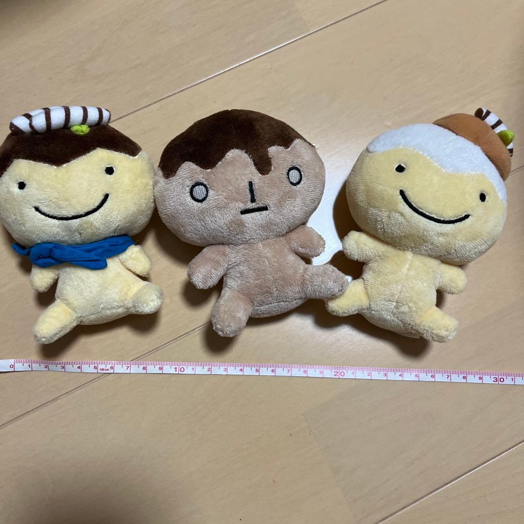 激レアこげぱん　くったりぬいぐるみ　ホワイトショコラパン　ショコラパン　コーヒー