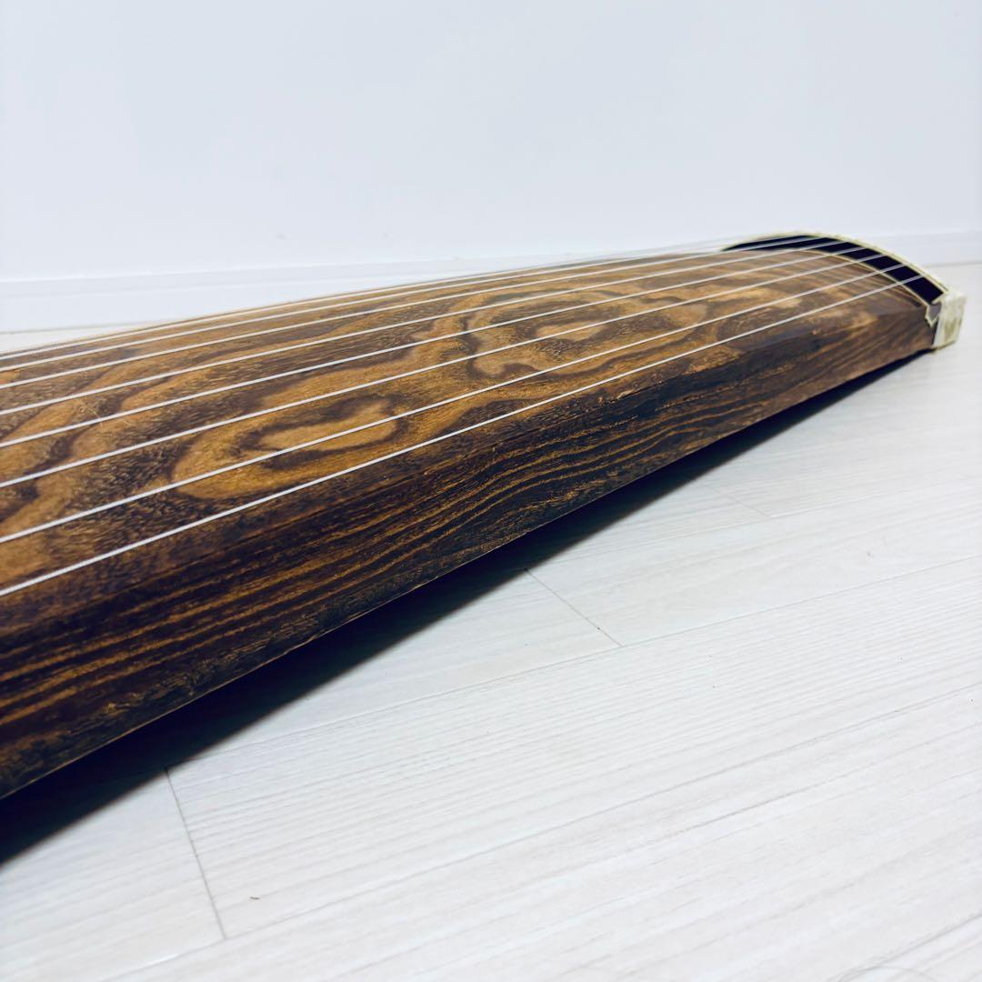 箏 13弦 すだれ彫り 和楽器 並甲 金蒔絵 上角 琴 箏 13