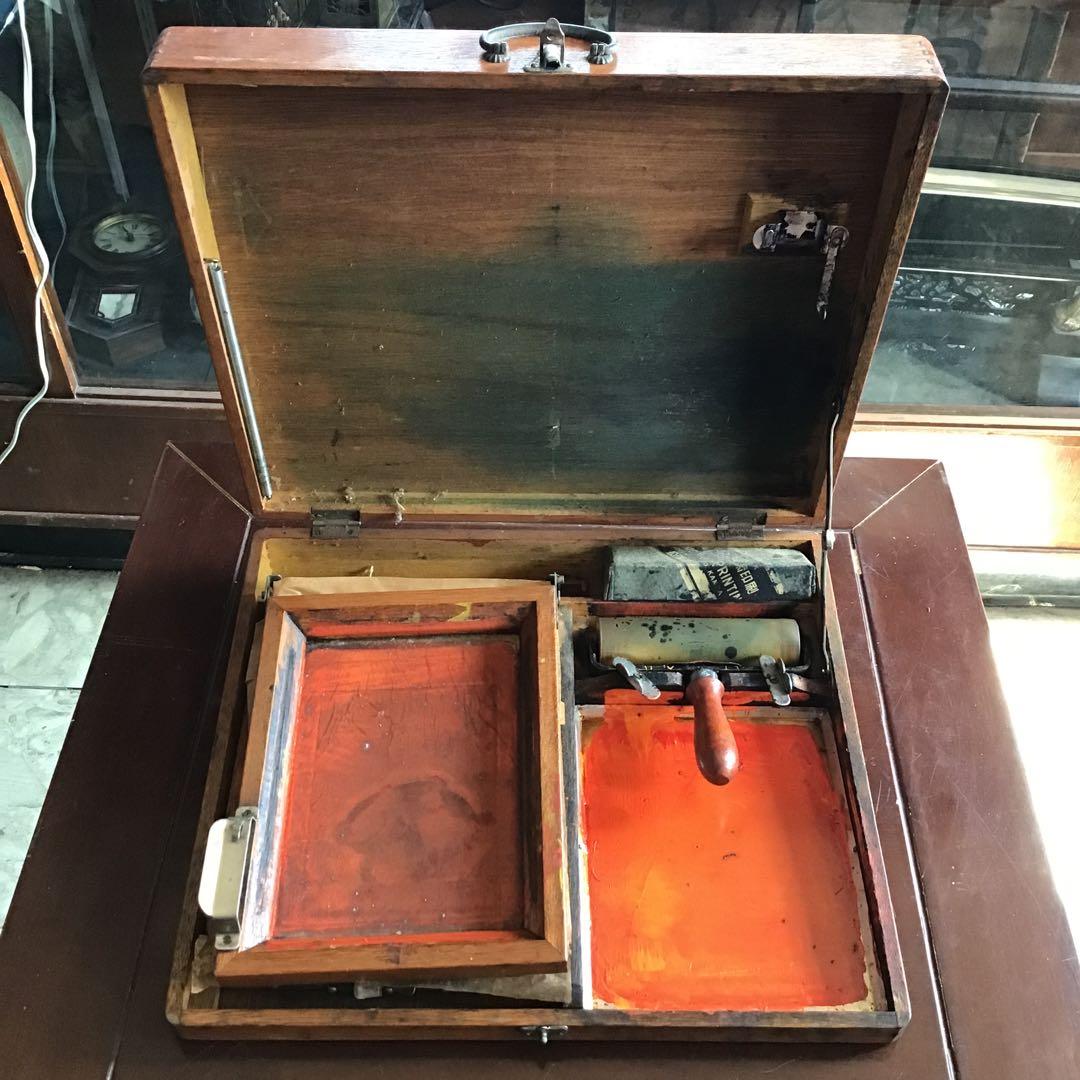 昭和レトロ 謄写版 ガリ版