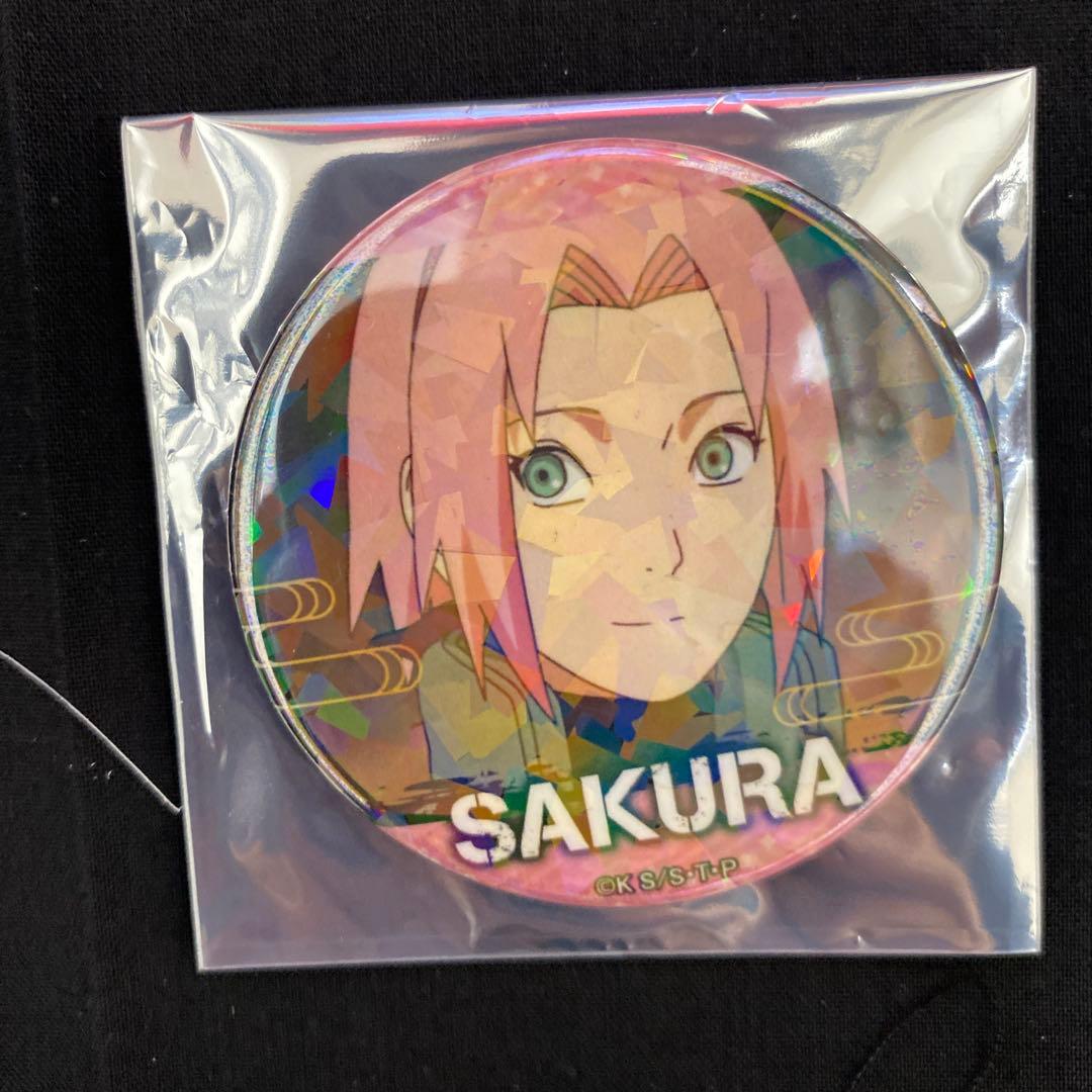 NARUTO ナルトThe AkiBa 限定 ホログラム 缶バッジ サクラ - メルカリ