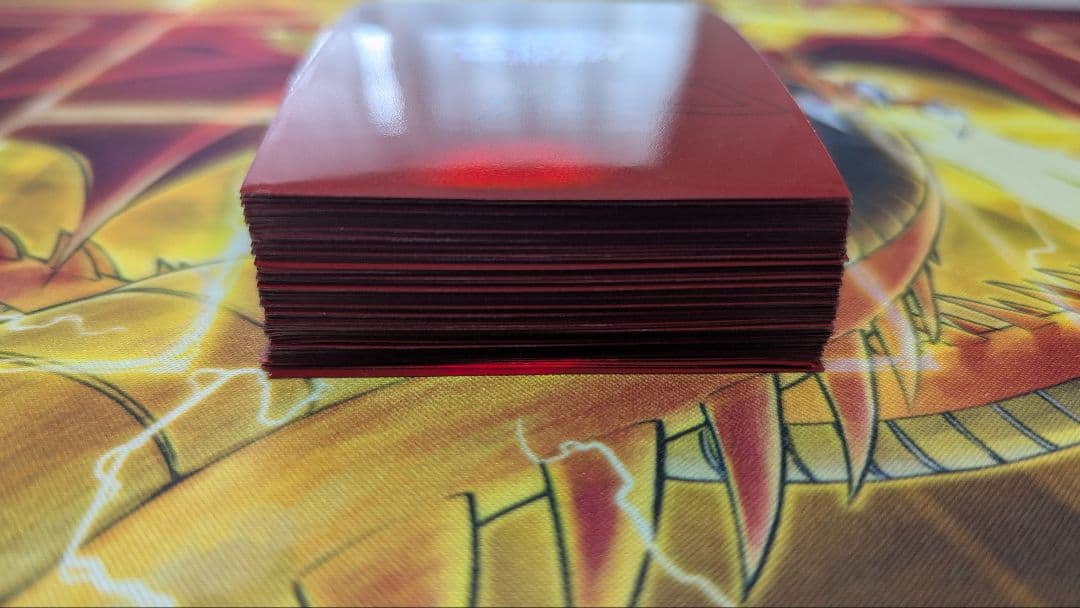 （正規品）オシリスレッドスリーブ60枚+十代スリーブ15枚