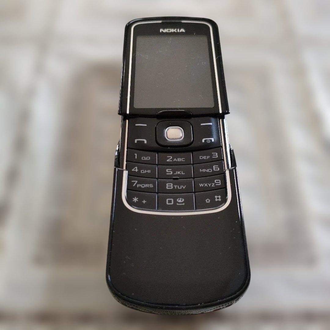 ノキアNOKIA スライド式携帯電話『8600d』ドイツ製 純正バッテリー付
