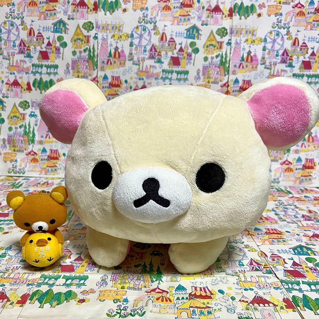 リラックマ まとめ売り マリンキャスケット ぬいぐるみXL みつばちグラス他