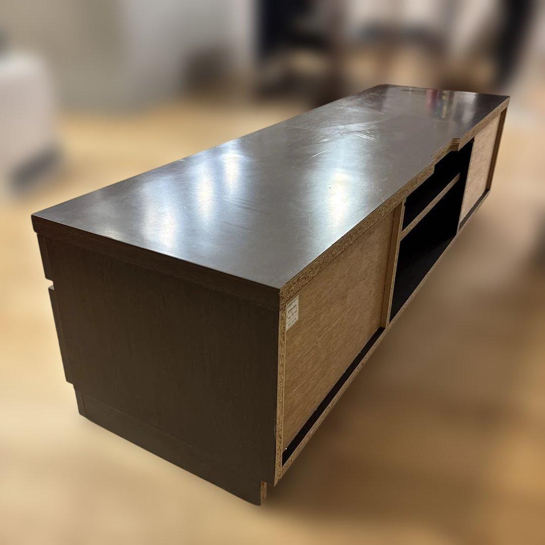 IDC大塚家具◇テレビボード ガラス扉付き 1500 SHIN A