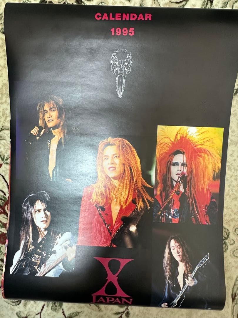 X JAPAN カレンダー1995 - メルカリ