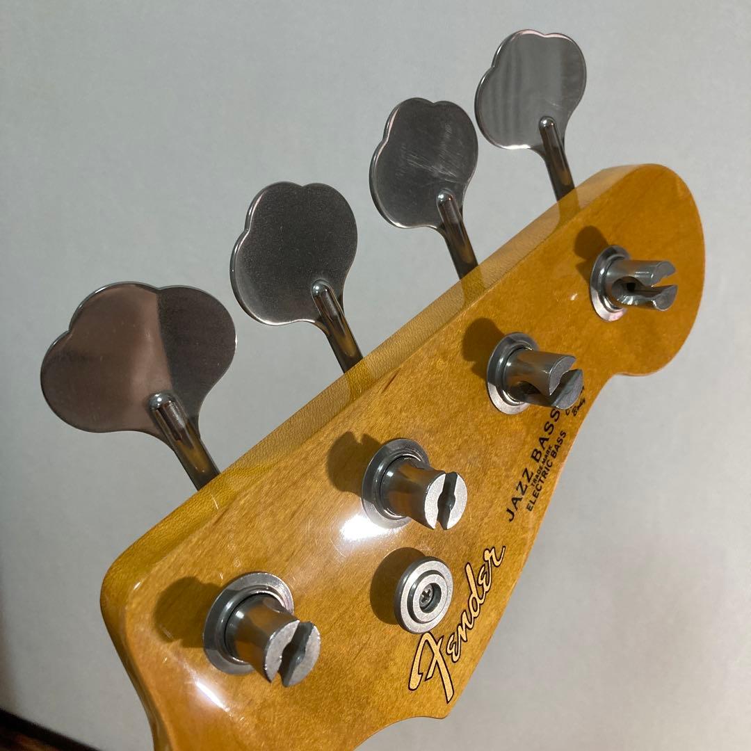 スタンド追加 フェンダー JAZZベース ストラップ ピックガード 本 弦
