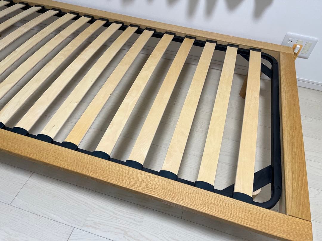 Kenji様　無印良品 シングルベッドフレーム オーク材 幅103cm