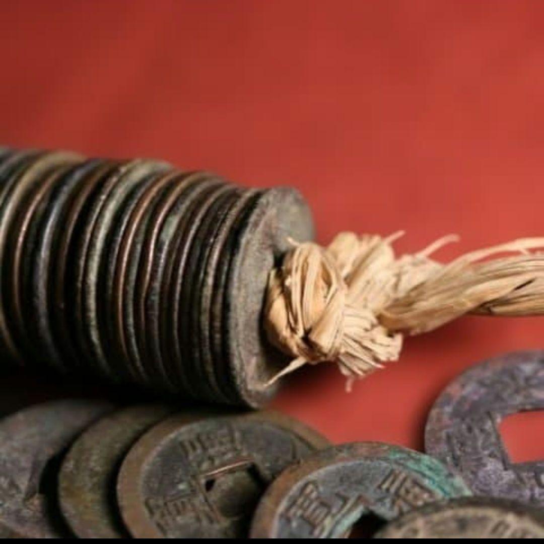 M3Q 古銭 寛永通寳 寛永通宝 縄差しとバラ 約200枚 まとめ売り - メルカリ