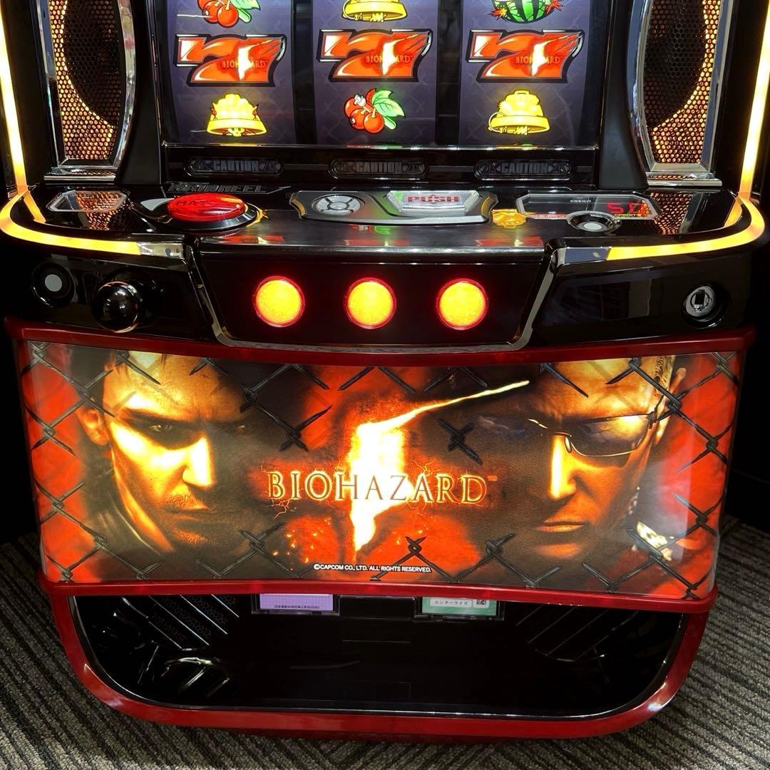 スマスロ 「バイオハザード5」 送料無料 パチスロ実機 - メルカリ