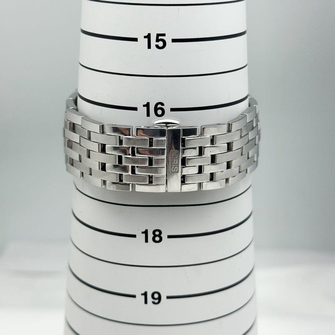 オリス ORIS 7658 レクタンギュラー 裏スケ ムーンフェイズ 自動巻