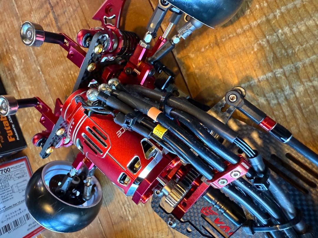 ラップアップV6SP FR-Dレッドエディション美品フルペイントボディ付きメカ有