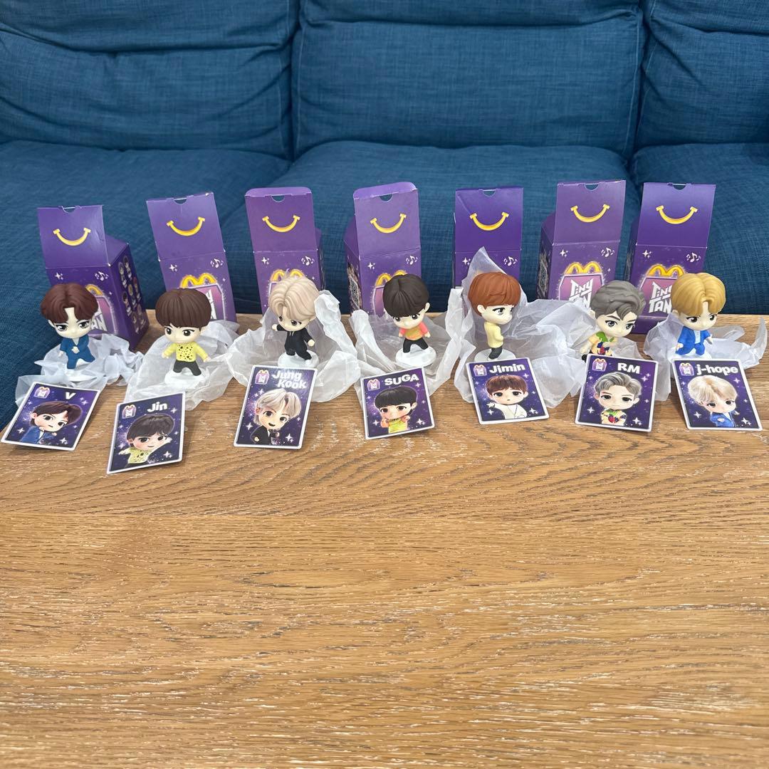 BTS マクドナルド コラボ フィギュア 7体セット